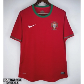Portugalsko 2012 Retro Domácí Dres Krátký Rukáv